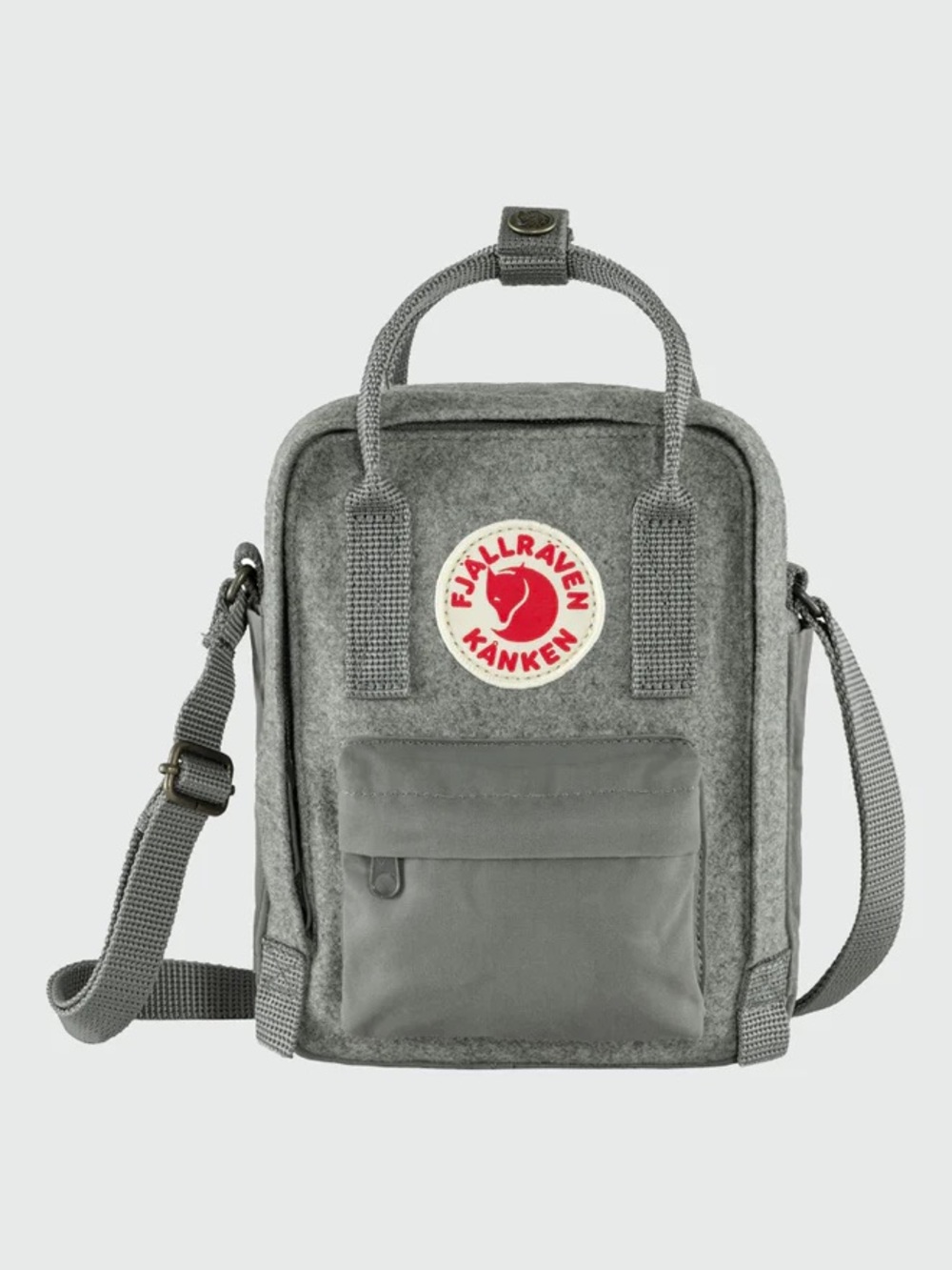 Fjallraven Kanken Re-Wool Sling Granite Grey